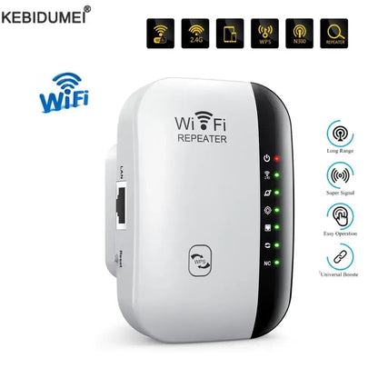 300Mbps WiFi Repeater WEM Support (www.WEM.support)