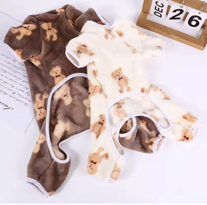 Pet Plush Jumpsuit HejK.com