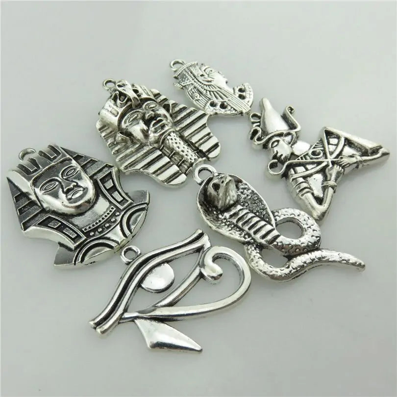 Pharaoh Snake Cobra Guard Amulet Eye Pendant WEM Support (www.WEM.support)