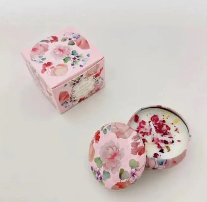 Dried Flower Fragrance Candle Flower Fragrance Incense Candle WEM Support (www.WEM.support)