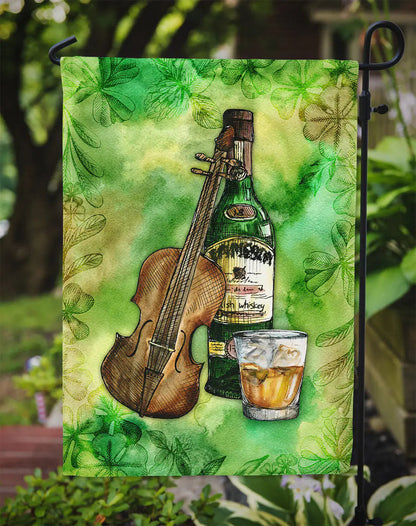 Bandeira de Jardim de Whiskey Irlandês e Música WEM Support (www.WEM.support)