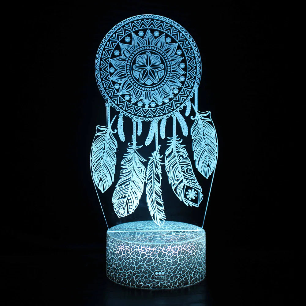 3D Illusion Night Light WEM Support (www.WEM.support)