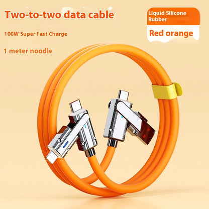 4-in-1 Fast Charging Data Cable WEM Support (www.WEM.support)
