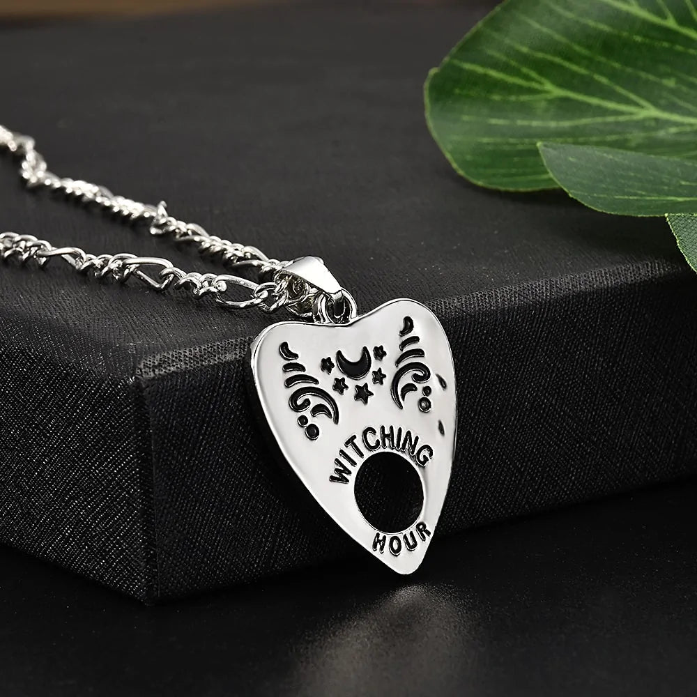 Ouija Pendant Chain Necklace WEM Support (www.WEM.support)