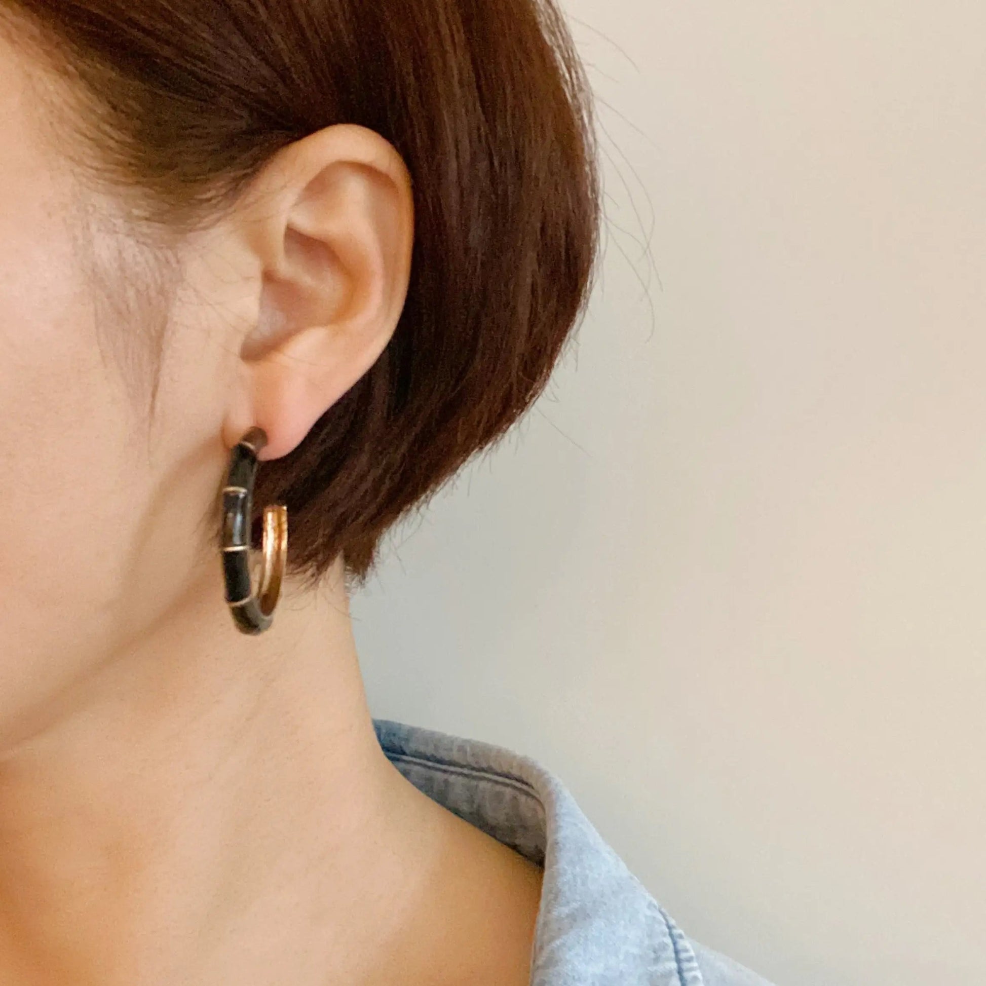 Candy Drop Colored Hoop Earrings WEM Support (www.WEM.support)