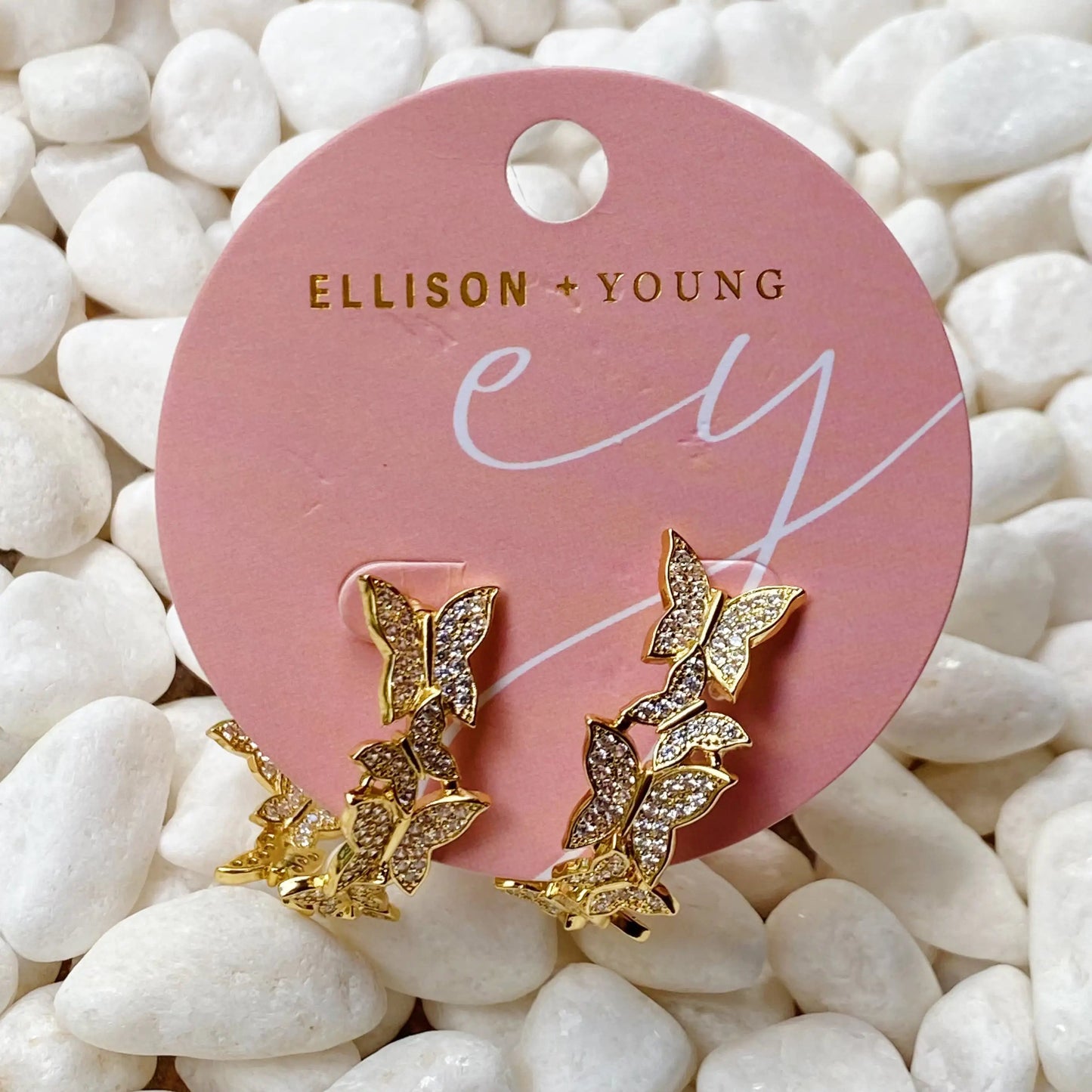 Fly In The Shine Earrings WEM Support (www.WEM.support)