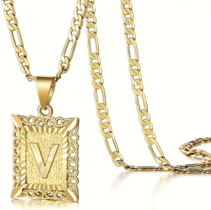 Elegant Initial Pendant – Modern UniStyle HejK.com Marketplace LLC