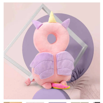 Baby Head Protection Cushion with Angel Wings WEM Support (www.WEM.support)