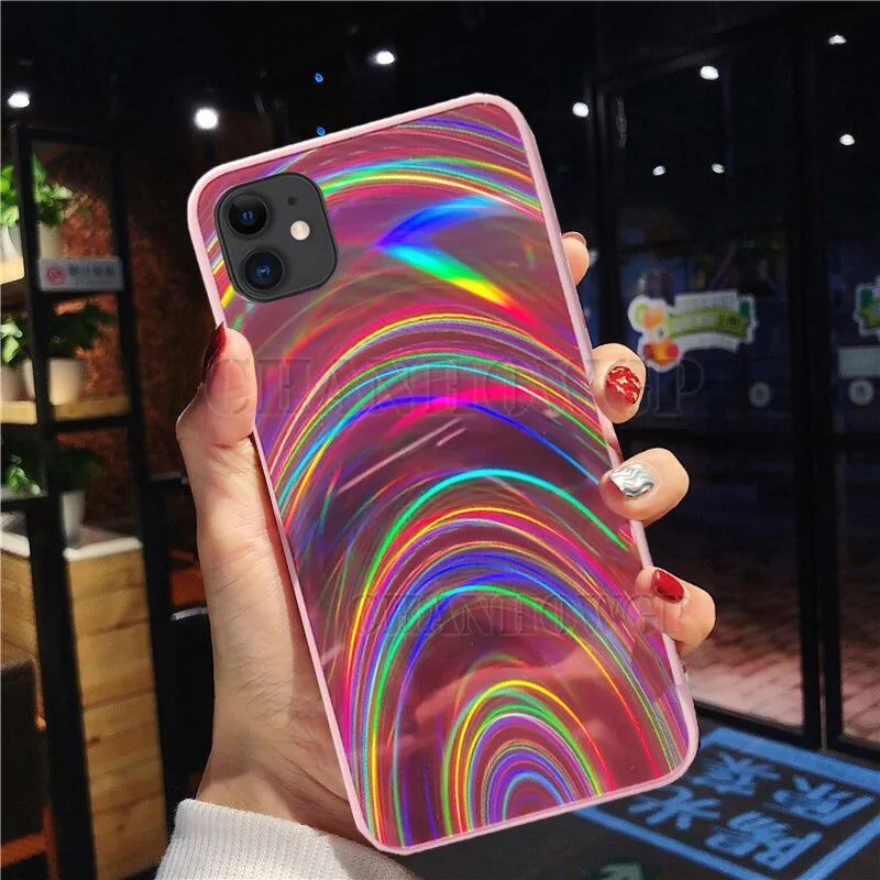 Colorful Rainbow Case For iPhone 11 Pro Max WEM Support (www.WEM.support)
