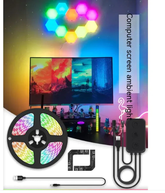 Backlight Strip for Gaming Monitors WEM Support (www.WEM.support)