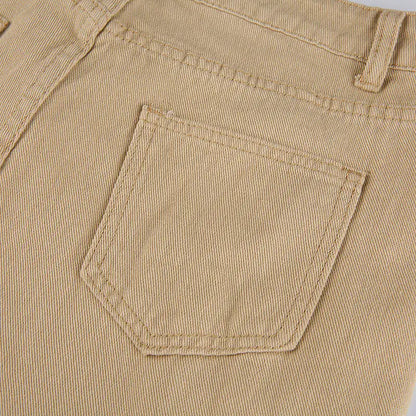 Spice Girl Style High Waist Slim Jeans Bell Bottoms WEM Support (www.WEM.support)