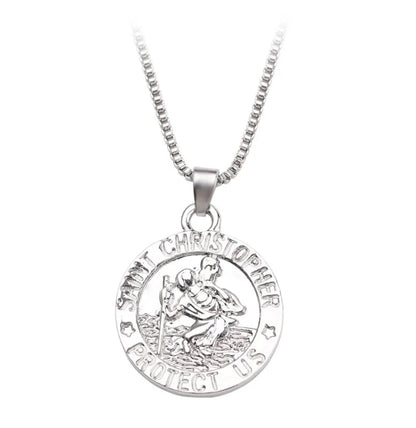Saint Christopher Necklace WEM Support (www.WEM.support)