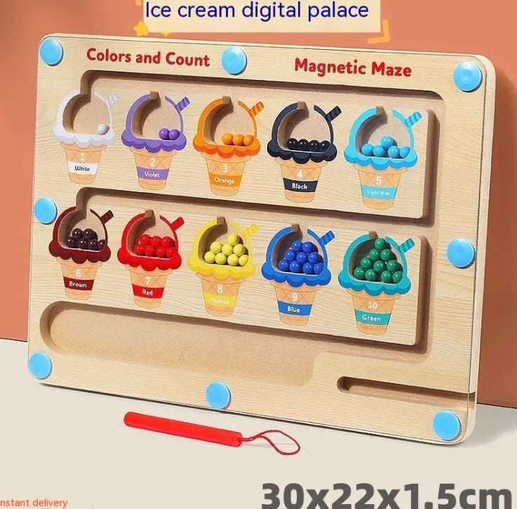 BrightPath Magnetic Maze WEM Support (www.WEM.support)