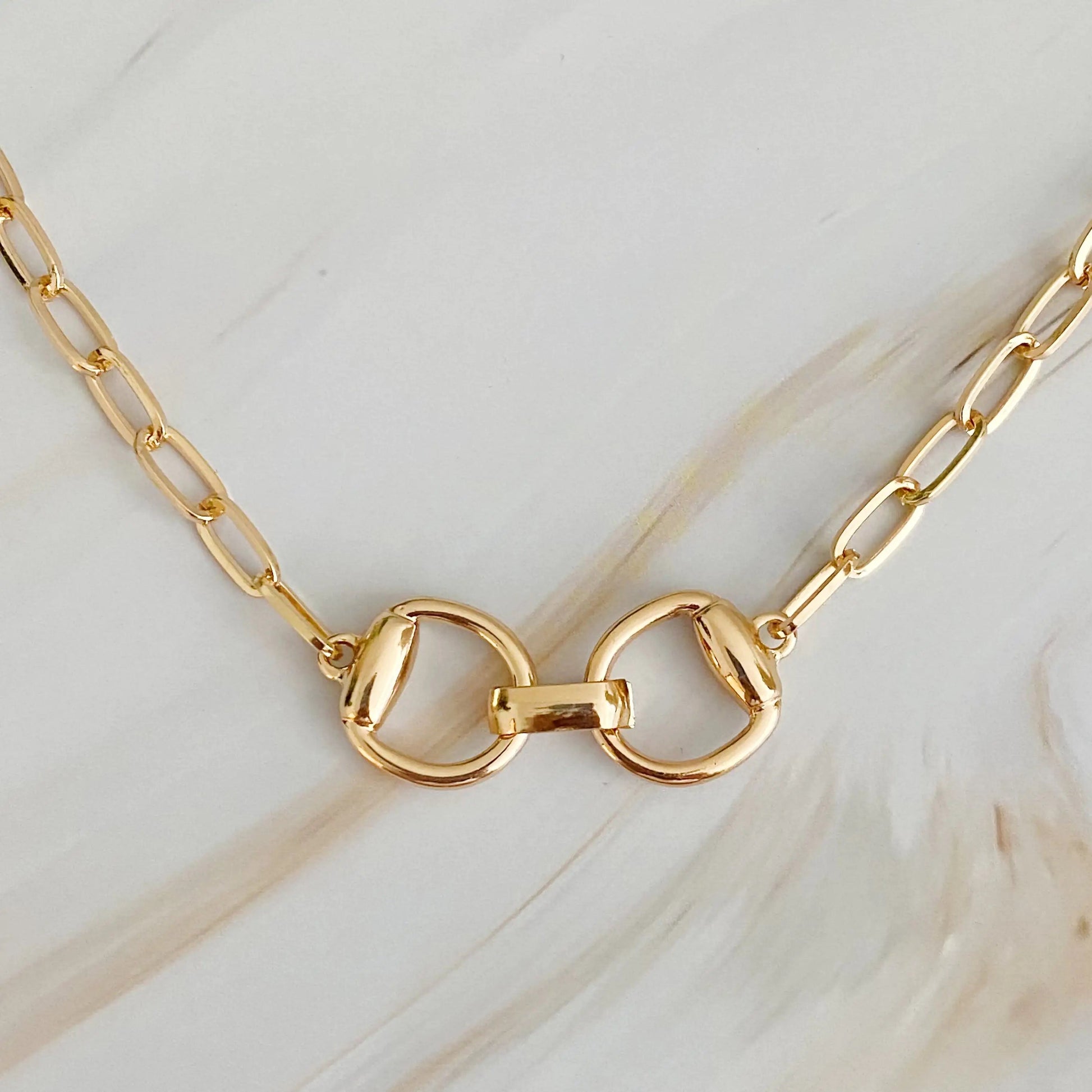 Equestrian Pendant Chain Necklace WEM Support (www.WEM.support)