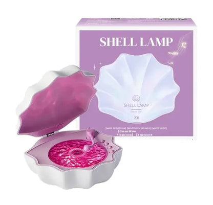 Shell Music Box with Projection Light WEM Support (www.WEM.support)