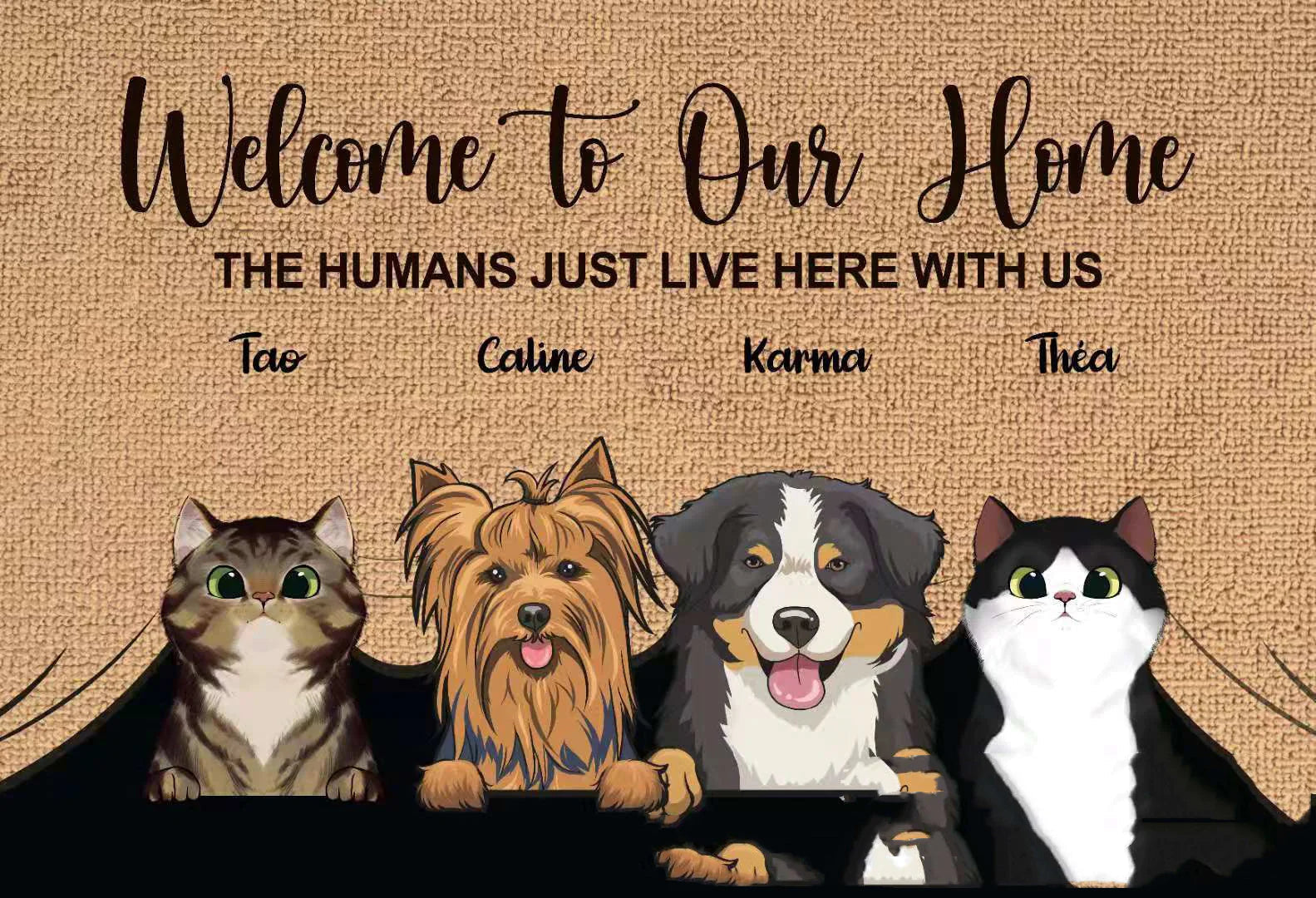 Cartoon Pet Non-Slip Bath Mat WEM Support (www.WEM.support)