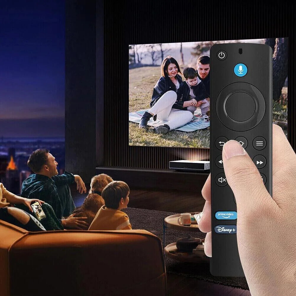 Controle Remoto por Voz para Fire TV Stick (2ª/3ª Geração, 4K) HejK.com
