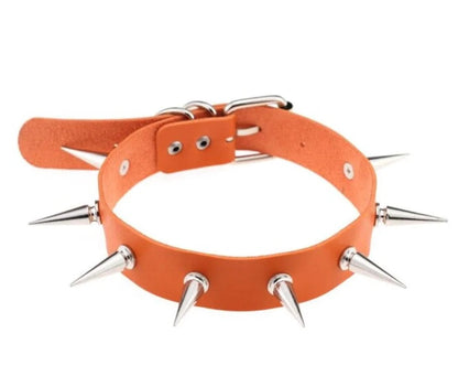 Spike Choker Necklace WEM Support (www.WEM.support)