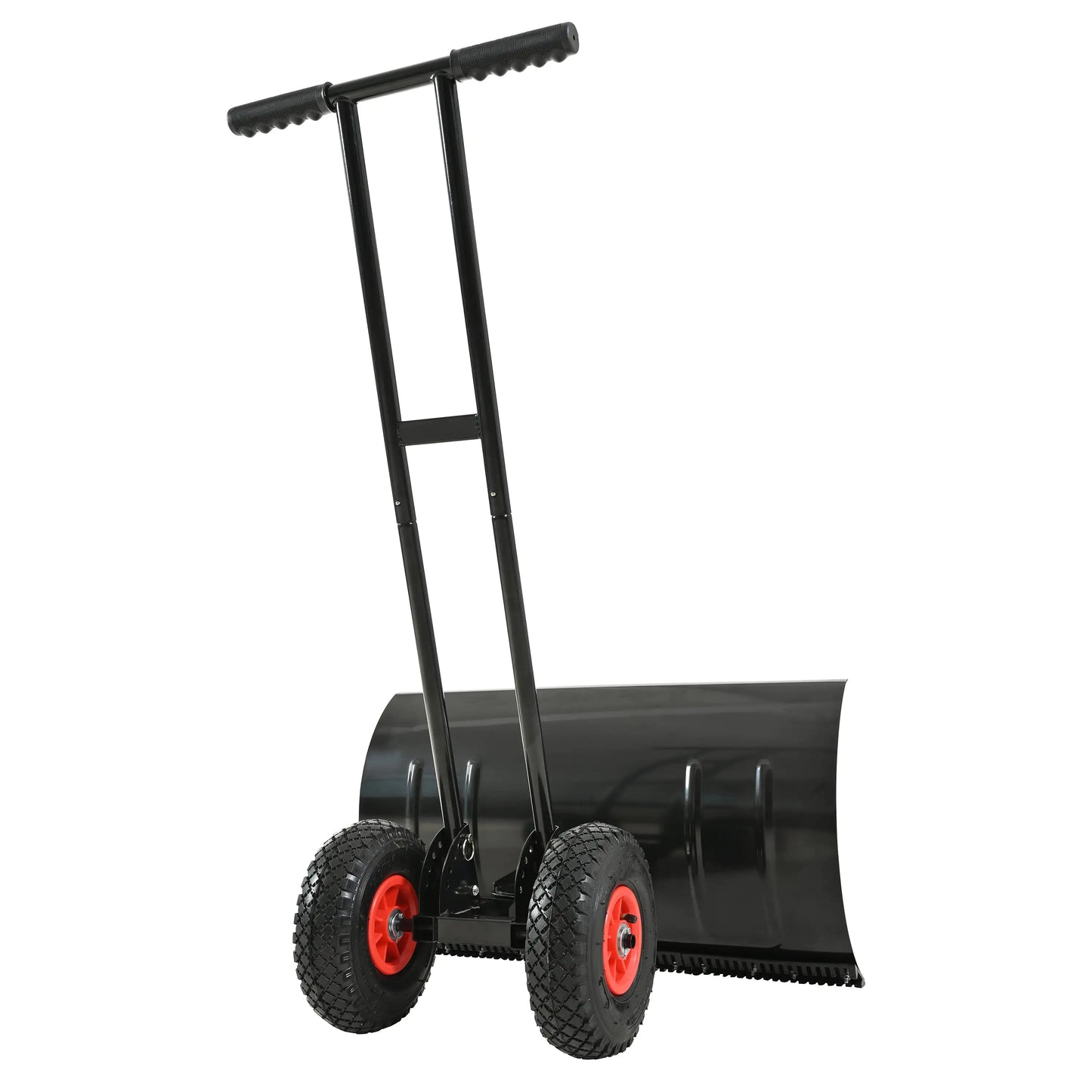Snow Removal Shovel - Heavy Duty Snow Removal Shovel - Efficient Snow Removal Tool - Ergonomic Design, Powder-coated Steel For Long-lasting Performance WEM Support (www.WEM.support)