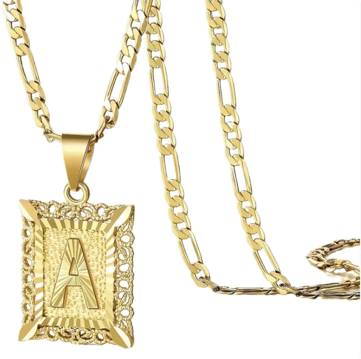 Elegant Initial Pendant – Modern UniStyle HejK.com Marketplace LLC