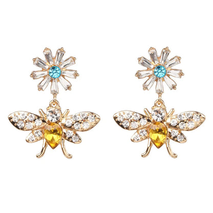 Bee Earrings WEM Support (www.WEM.support)
