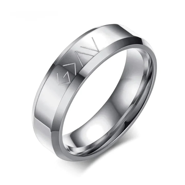 Mens God Is Bigger Than The Heights And The Lows Ring WEM Support (www.WEM.support)