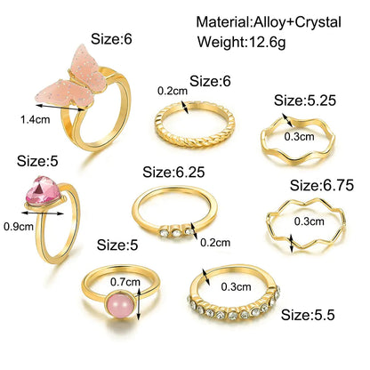 Boho Ring Set WEM Support (www.WEM.support)