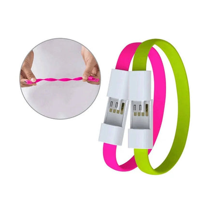 Outdoor Colorful Mini Micro USB Bracelet Charger WEM Support (www.WEM.support)