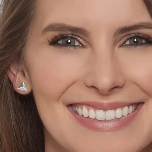 Pyramid Earrings WEM Support (www.WEM.support)