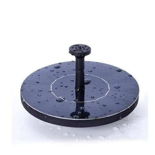 Solar Water Mercury Garden Miniature Floating Fountain WEM Support (www.WEM.support)