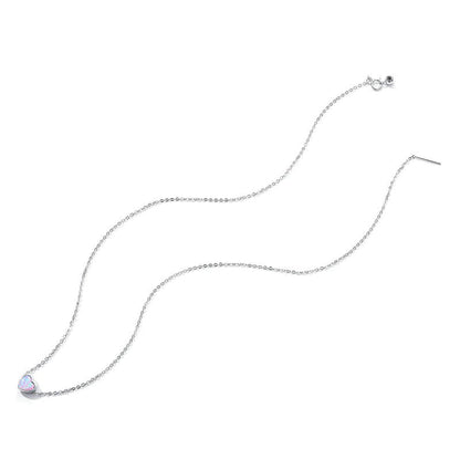 Opal Love Necklace HejK.com