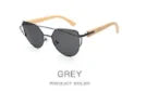 Bamboo Cat Eye Sunglasses WEM Support (www.WEM.support)