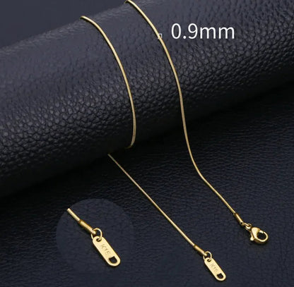 Serpent Curve Necklace WEM Support (www.WEM.support)