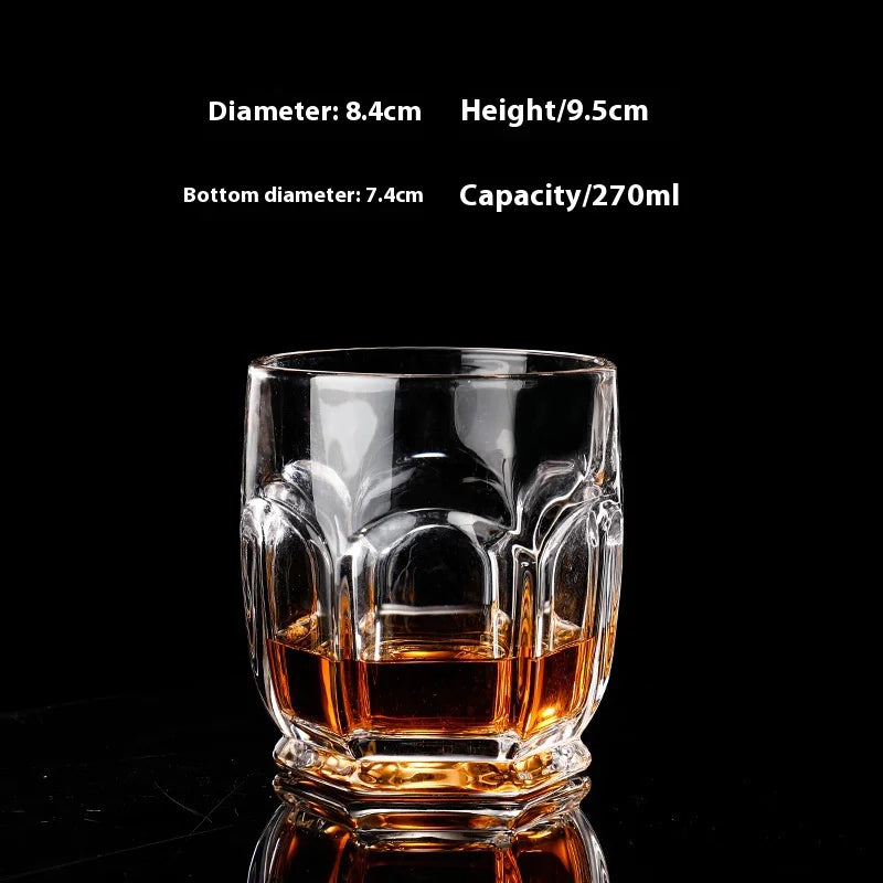 Crystal Whiskey Shot Glass Set WEM Support (www.WEM.support)
