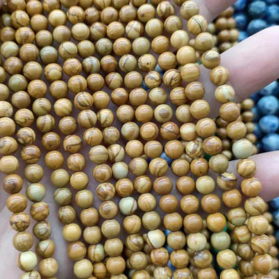 Natural Tiger Stone Powder with Amethyst and Lapis