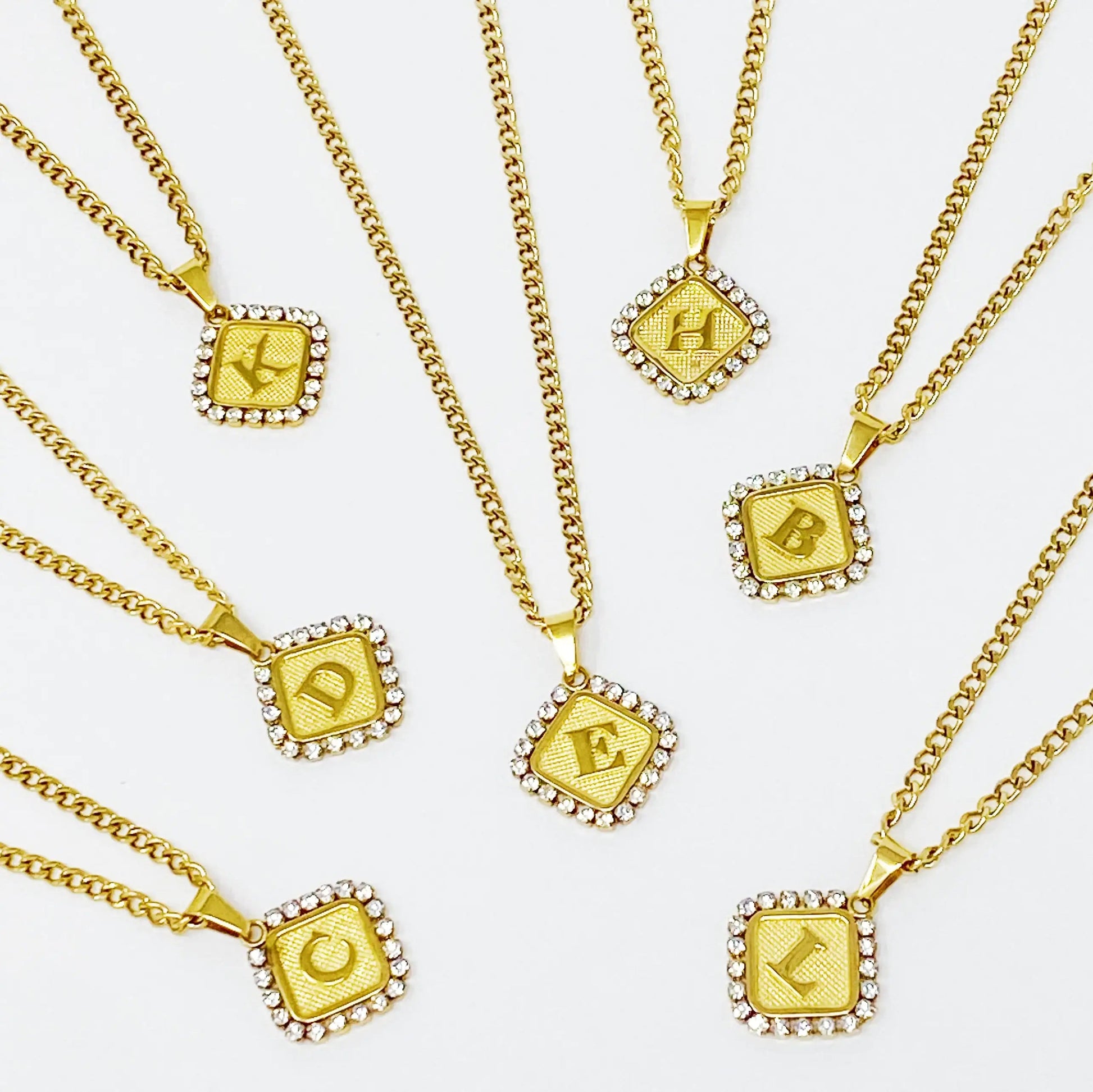 Aztec Delight Initial Necklace WEM Support (www.WEM.support)