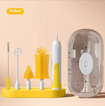 Electric Baby Bottle Brush & UV Sterilizer Set WEM Support (www.WEM.support)