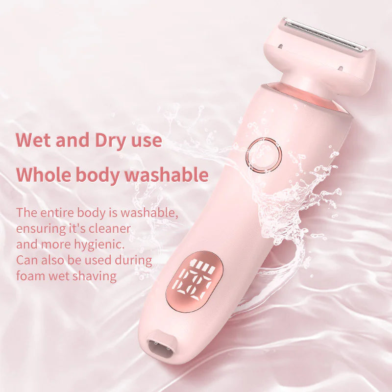 2 In 1 Hair Removal USB Rechargeable Trimmer WEM Support (www.WEM.support)