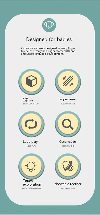 Chouchoule Elephant Finger UFO Toy WEM Support (www.WEM.support)