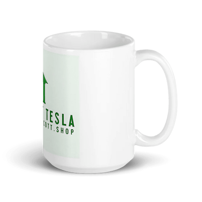 Weißer Glanzbecher - Catch Cards