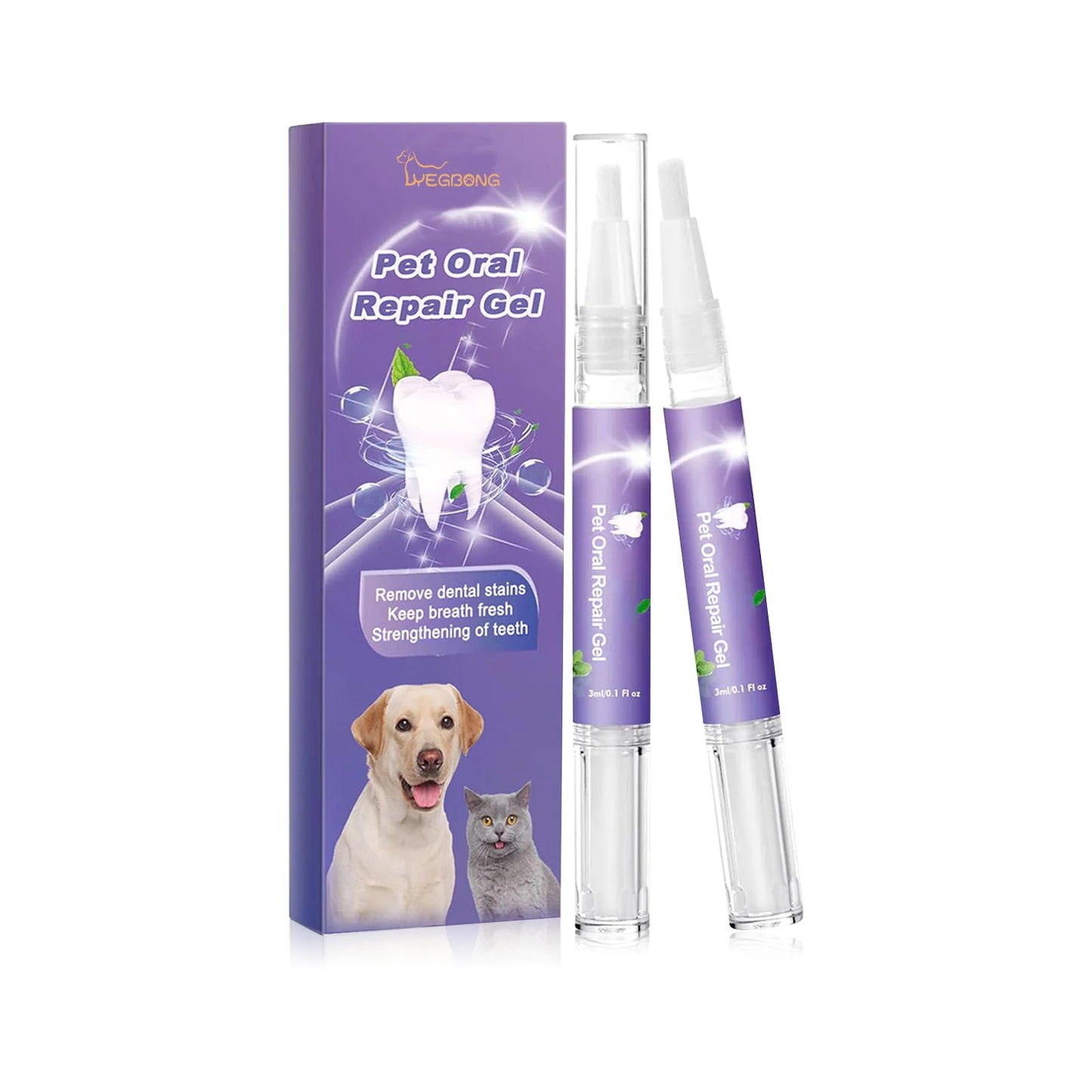 Pet Oral Repair Gel Care Cleaner WEM Support (www.WEM.support)