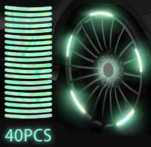 Car Reflective Strip Sticker WEM Support (www.WEM.support)