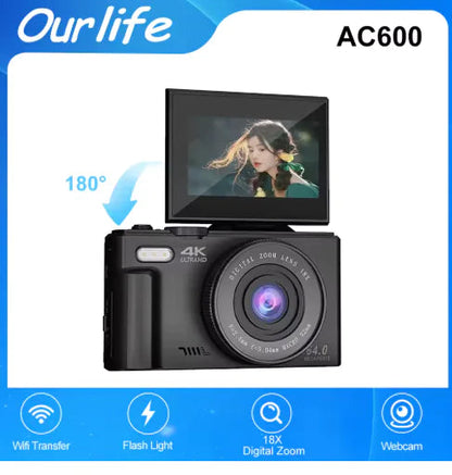 Outdoor Travel Shooting Home HD Digital Camera WEM Support (www.WEM.support)