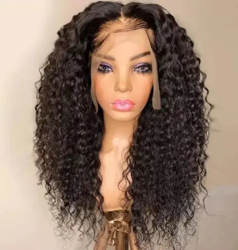 Female Long Curly Wig Hair WEM Support (www.WEM.support)