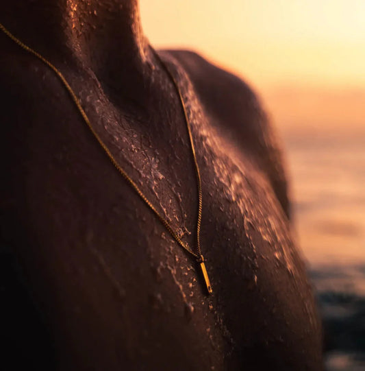 Cuban Link Clavicle Chain Necklace WEM Support (www.WEM.support)