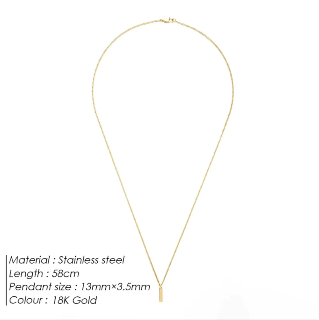 Cuban Link Clavicle Chain Necklace WEM Support (www.WEM.support)