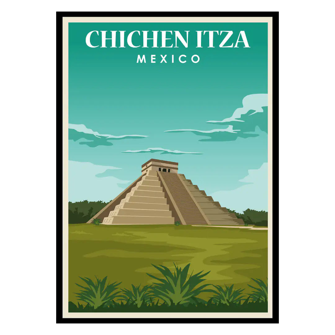 Chichen Itza Poster WEM Support (www.WEM.support)