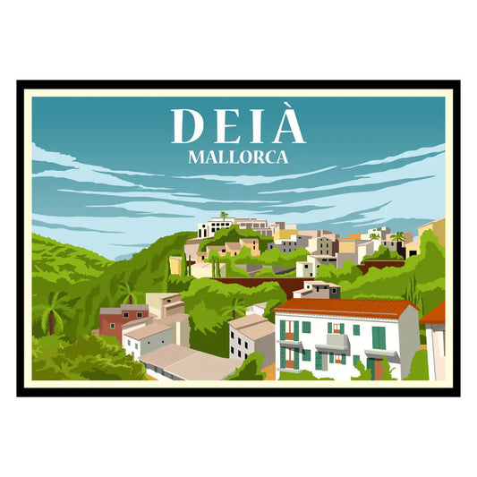Deià Mallorca Poster WEM Support (www.WEM.support)