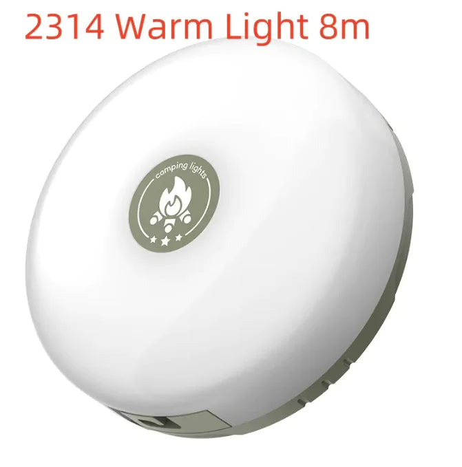 Multifunctional Camping Lantern Rechargeable Outdoor Tent Seven-color Atmosphere String WEM Support (www.WEM.support)