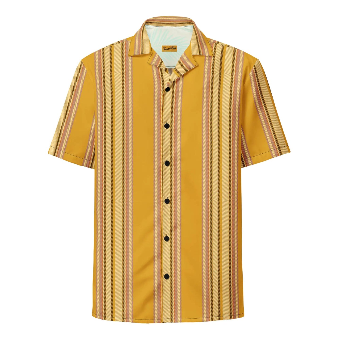 Golden Sands Retreat Performance Button Down Shirt - Brinks Island Collection WEM Support (www.WEM.support)